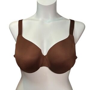 SKIMS Smoothing Intimates Full Coverage Bra Cocoa 42B Lightly Lined NWT